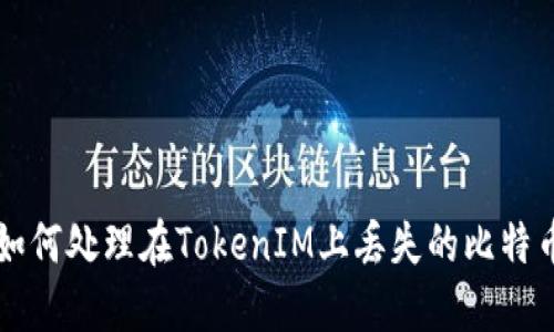 如何处理在TokenIM上丢失的比特币