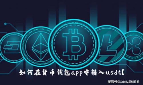 如何在货币钱包app中转入usdt？